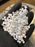 HDPE-white-regranulate-pellets